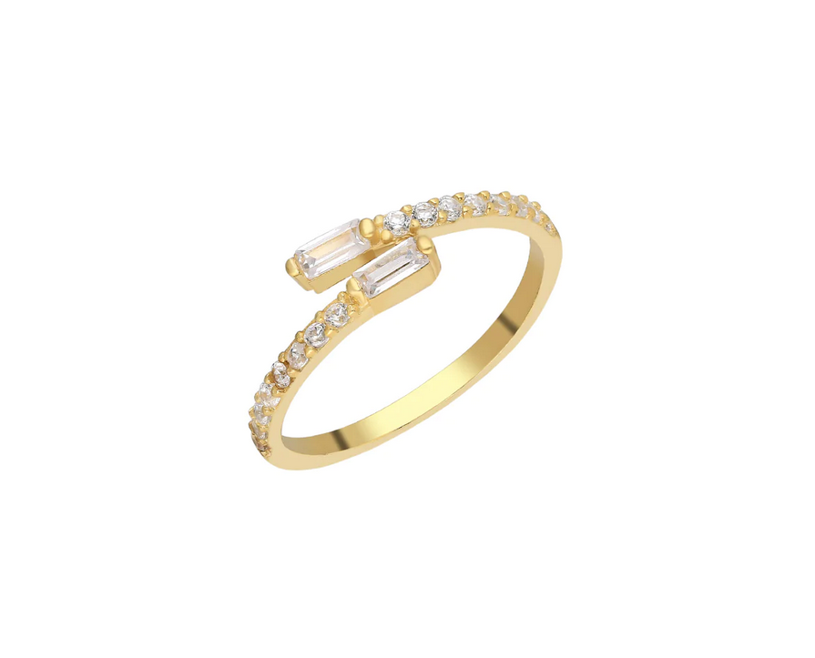 Two Baguette Ring